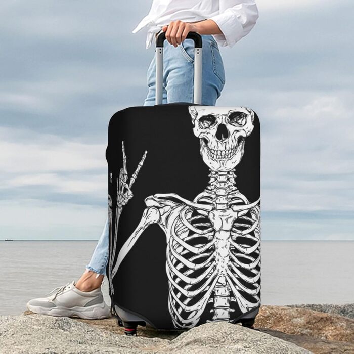 Чохол для валізи Totenkopf, міцний захист для багажу розміром 45.7-81.3 см, XL, чорний