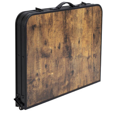 Стіл Bo-Camp Decatur 90x60 cm Black/Wood look (1404200)