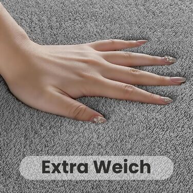 Килимок для ванної Sour Lemon, нековзний, 50x120 см, сірий килимок для ванної з мікрофібри, килимок для ванної, що миється, м&39який та пухнастий килимок для ванної, абсорбуючий килимок для душу, ванни, туалету, сірий, 50 x 120 см