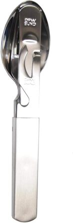 Невідомий набір столових приборів Збройних сил Німеччини. Оригінальний набір столових приборів з нержавіючої сталі. Польовий набір столових приборів. Оригінальні Збройні сили Німеччини. НОВИНКА, тепер із практичним неопреновим чохлом.