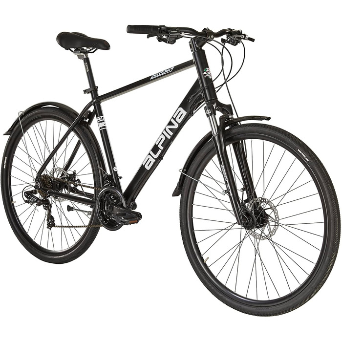 Чоловічий велосипед Alpina Bike Touring, чорний, рама 50 см