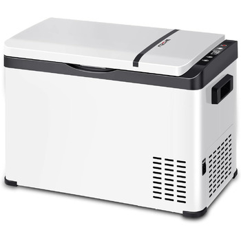 Компресор Cool Box Car 30L, 12В 230В електричний кемпінговий холодильник з морозильною камерою, двозонний холодильник, морозильна