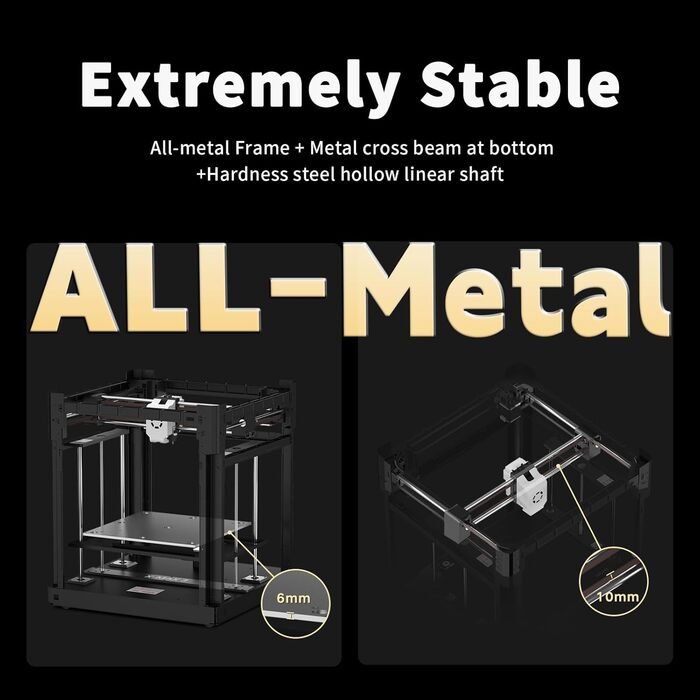 Принтер QIDI TECH MAX3, універсальний 3D-принтер для великих форматів, швидкий друк 600 мм/с, висока точність і висока швидкість п