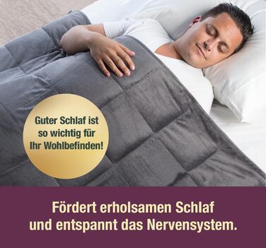 Обтяжена ковдра 135x200 см 3,5 кг Щільна ковдра Терапевтична ковдра Обтяжена ковдра Антистресова Обтяжена ковдра 135 * 200 см (3,5 кг)