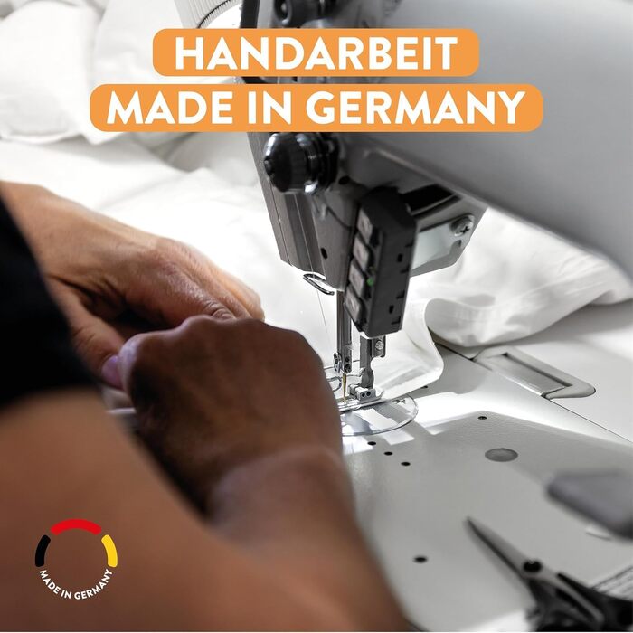 Комплект з 2 шт. - Готельні подушки, ультрам&39яка суміш пера та пуху (90 пера, 10 пуху), зроблено в Німеччині, сертифіковано Oeko-TEX, універсальне призначення, підходить для цілорічного використання, 80x80 -