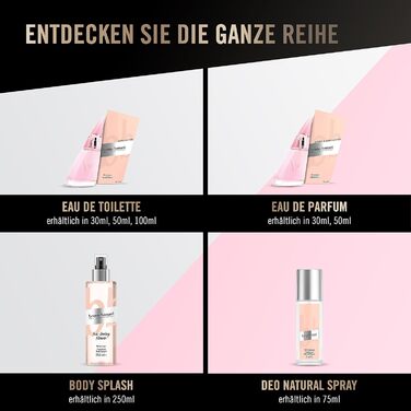 Туалетна вода bruno banani Woman Natural Spray, квітково-фруктові жіночі парфуми, скляний флакон з розпилювачем, 100 мл (1 упаковка)