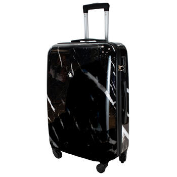 Валіза Semi Line 24' (M) Black Marble (T5730-2)