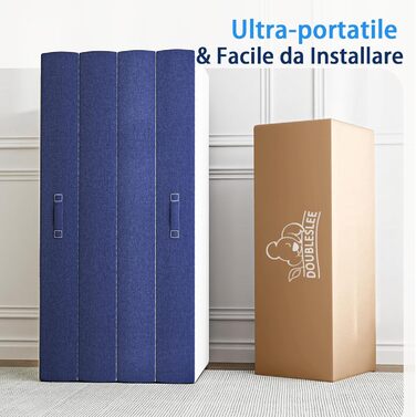 Розкладний матрац, додатковий матрац (120x190x10 см) 120x195