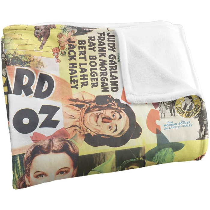 Чарівник країни Оз, ковдра з оптимального м&39якого шовку, 152 x 127 см