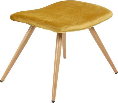 Крісло-гойдалка ALBATROS York з підніжкою Зручне оксамитове крісло та крісло-реклайнер золотого кольору Вінтажне крісло для читання та крісло-ліжко для вітальні Сертифіковане крісло для відпочинку SGS