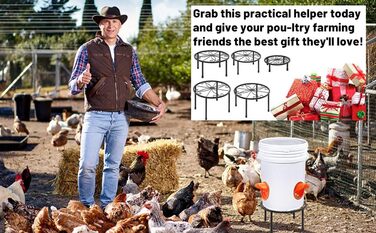 В-1 Набір металевих підставок для квітів Чорний колір Вітальня, Квітковий табурет Садовий для використання в приміщенні та на вулиці, Полиця для квітів Балконна полиця для рослин Декоративна підставка для рослин Приміщення та на вулиці Декор - Різна висот