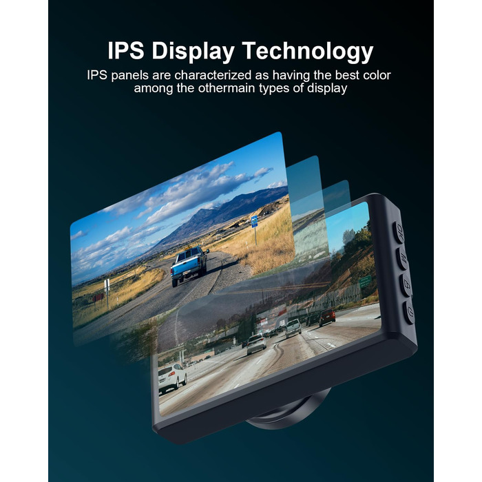 Автомобільна передня, 1080P FHD автомобільна камера, з 64G SD картою, 176 ширококутний відеореєстратор, ІЧ-камера нічного бачення,