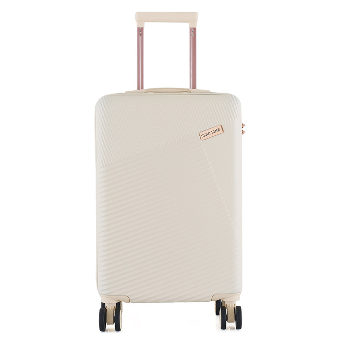 Валіза Semi Line 20' (S) Ecru (T5757-2)