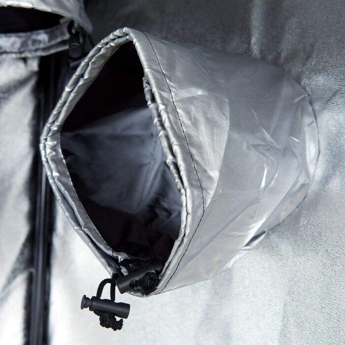 У 8 розмірах - Grow Indoor Box, Grow Tent, Greenhouse, Шафа для вирощування рослин - 80 x 80 x 180 см 80x80x180 см / Чорний