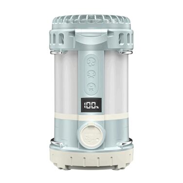 Кемпінговий вентилятор-ліхтар акумуляторний світлодіодний ліхтар цифровий дисплей 3 швидкості практичний кемпінговий ліхтар ідеально підходить для намету на відкритому повітрі, кемпінгу, вентилятор-ліхтар