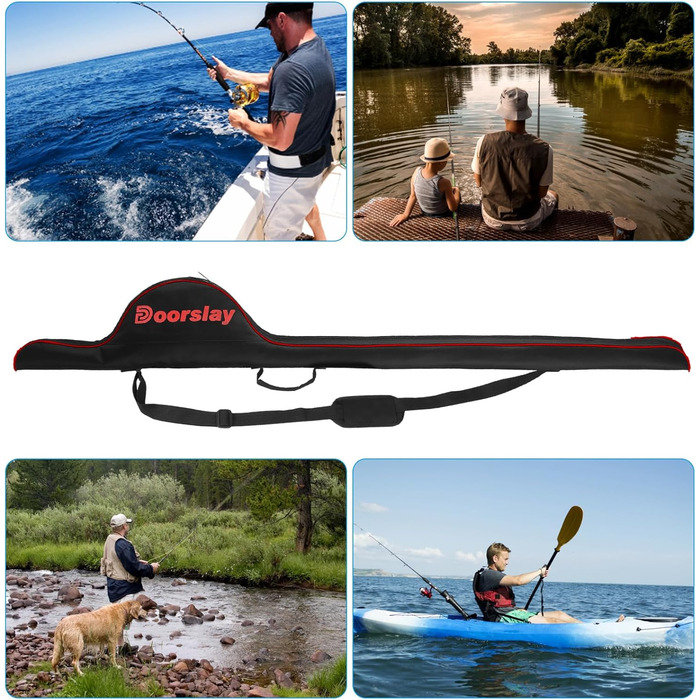 Сумка для вудок 160 см, портативна сумка для вудок, складна сумка для вудок, сумка-органайзер великої ємності для вудок