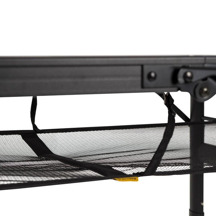 Стіл Bo-Camp Melrose Oval 120x80 cm Black/Wood look (1404220)