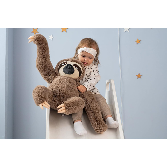 М'яка іграшка FANCY Sloth XXL плюшевий лінивець, 57 см