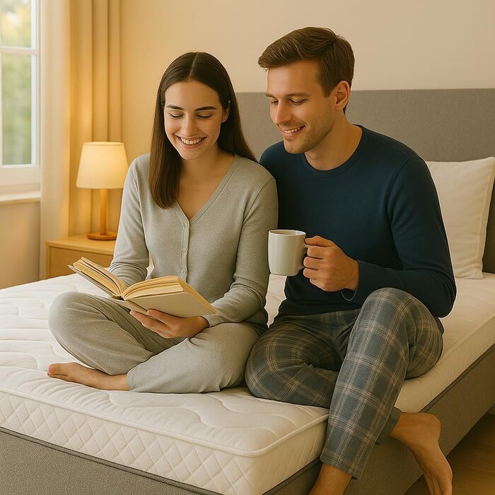 Чохол для топпера 180x200 см, висота основи 5-7 см, можна прати при 60C, сертифікований OEKO-TEX, блискавка, мікрофібра, 180x200 см - для топперів 5-7 см