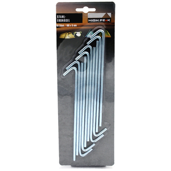 Кілки High Peak Steel Pin Peg 18 см 10 шт. Silver (42207)