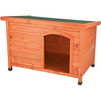 Всепогодна складна собача будка &39natura Dog House Classic Flat Roof, SM 85 58 60 см, коричнева&39 - 39551