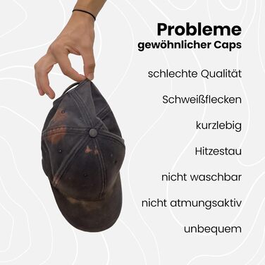 Кепка apol Premium - Cloud Trucker - 100 водонепроникна, дихаюча, міцна, висока якість - Snapback - Чорний Антрацит Темно-синій Оливковий Один розмір Чорний / Оливковий