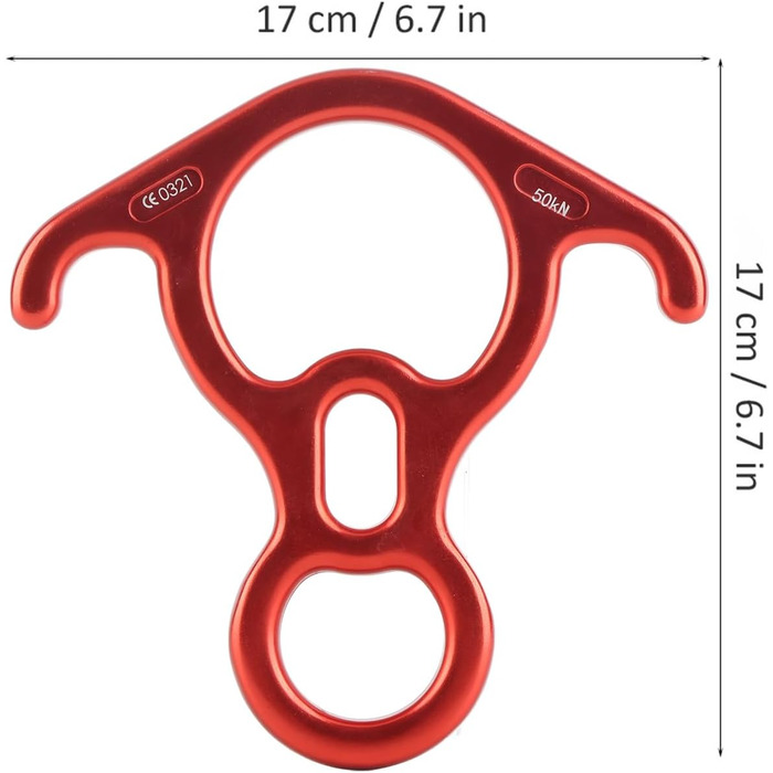 Спускний веревку aqxreight 50KN Figure 8 Word Rope Decender Rappel Спорядження для скелелазіння Більшість альпіністів, досвідчених чи досвідчених, роблять це