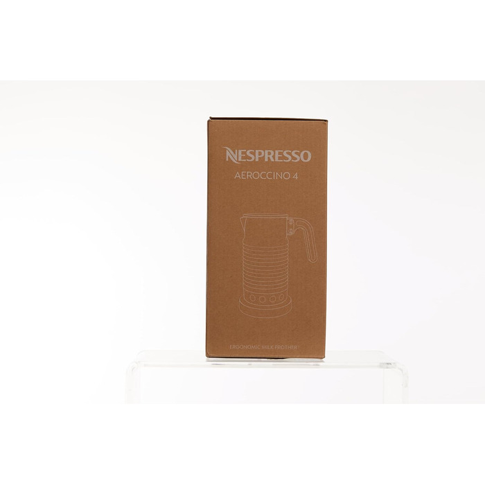 Для молока, електрична піноутворювач для 120 мл вершкового молока і 240 мл гарячого молока, можна мити в посудомийній машині, сріб