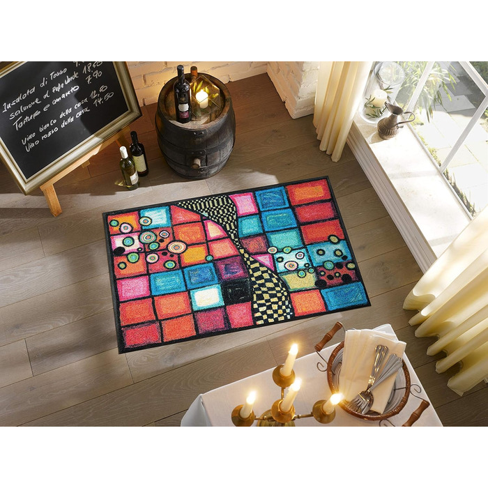 Килимок для дверей Tiger Tundra, що миється та сушиться, 75x120 см, для використання всередині та зовні приміщень, можна прати 75 x 120 см (прямокутний)