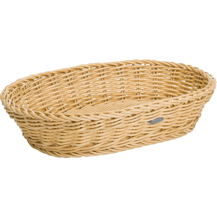 Багатофункціональний кошик Westmark, підходить для готелів та ресторанів, овальний, приблизно 32 x 23 x 7 см, синтетичне волокно, Saleen Edition, світло-бежевий, 02010730101 Бежевий 29,6 x 20 x 1 см