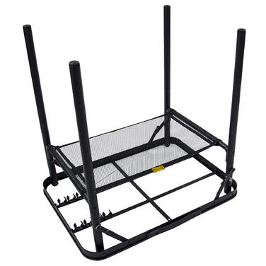 Стіл Bo-Camp Garland 60x45 cm Black/Wood look (1404195)