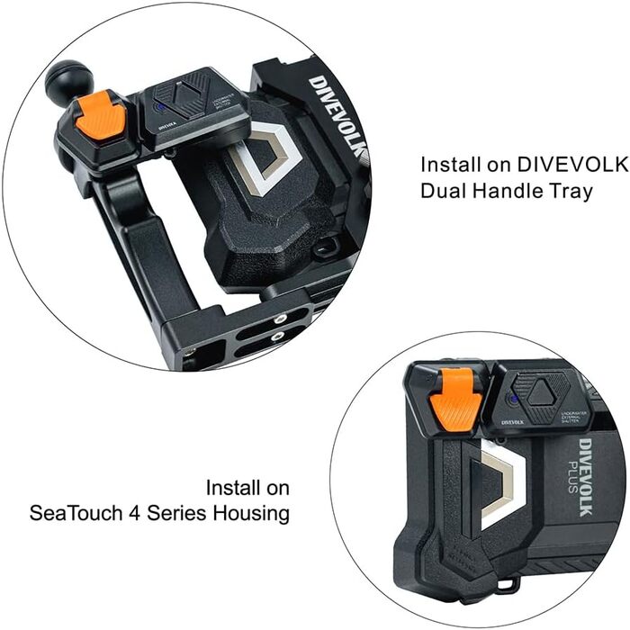 Система підводного зовнішнього завантаження DIVEVOLK для корпусів Seatouch 4 Max Plus