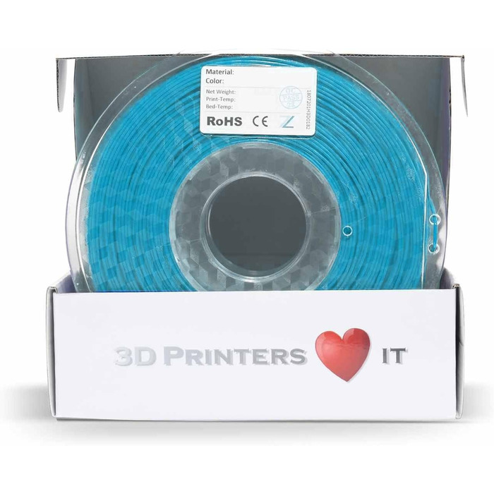 Мм Блакитний Світлий 1кг високоякісна нитка для 3D-друку, легко друкується, ідеально підходить для моделей та прототипів, 3D PLA 1.75