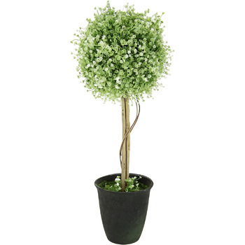 У горщику Boxwood Ball Boxwood Ball Decorative Plant Evergreen Artificial Tree Tree Decorative Tree Potted Plant Wedding Decoration Party Decoration Decoration Decorative Tree, 60 см