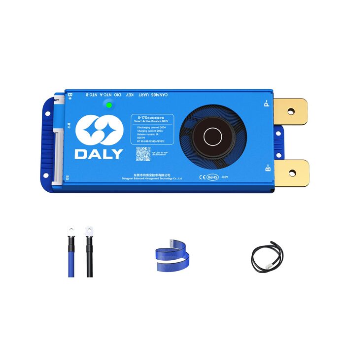 Інтегрований Bluetooth з RS485 CAN PCB Плата захисту акумулятора для літій-іонного акумулятора LiFePO4-LTO 200A 8S-17S BT, 200A 24V-60V 8S-17S