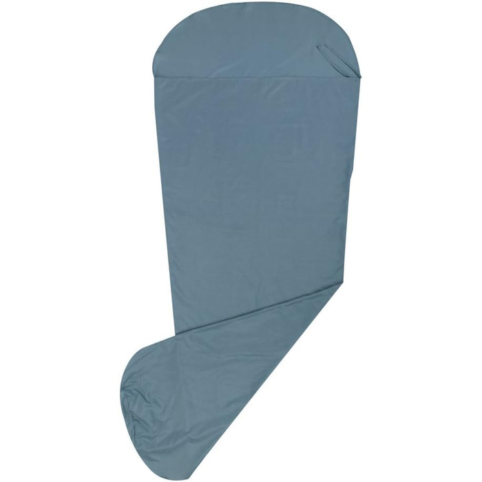 Спальний мішок 10T BW INLET MB Спальний мішок для хати 225x90 см Спальний мішок для мумій Вкладиш 100 бавовна синій