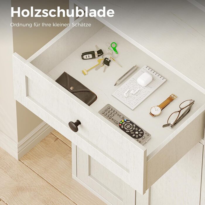 Ярусна книжкова полиця Coleshome з дверцятами та шафою, стояча полиця з шухлядами для зберігання та демонстрації для дому, офісу, вітальні, спальні, біла, 48x24x164,2, 5-