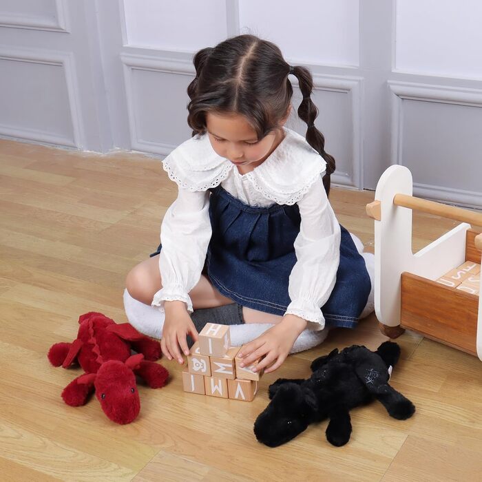 Плюшева іграшка Apricot Lamb, лежачий дракон, 38 см