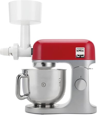 Борошномельний верстат Kenwood KAX941PL (аксесуар для кухонного комбайна, підходить для всіх кухонних комбайнів Chef і kMix, сталевий подрібнювач), білий