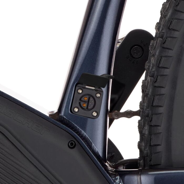 Електричний велосипед Fischer E-Bike MTB Montis 8.0i Ultimate для чоловіків та жінок, розмір рами 43, двигун із середнім приводом 90 Нм, акумулятор 36 В 43 см - 711 Втгод