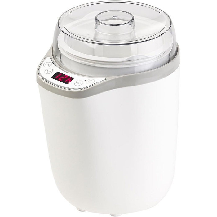 Йогуртниця Rosenstein & Shne Йогуртниця XL для грецького йогурту, натурального йогурту та багато іншого, 1,8 л (йогуртова машина, йогуртниця, йогуртниця)