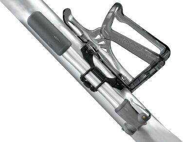 Повітряний насос TOPEAK Pocket Rocket, один розмір, до 110 PSI, алюміній, сріблястий