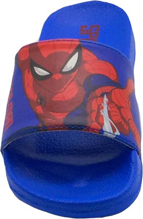 Людина-павук, Хлопчики, Дівчатка, Діти, Людина-павук, Басейн, Шльопанці, В&39єтнамки, Пляжні сандалі, Сині, Розмір 26-34 EU 28 EU Синій