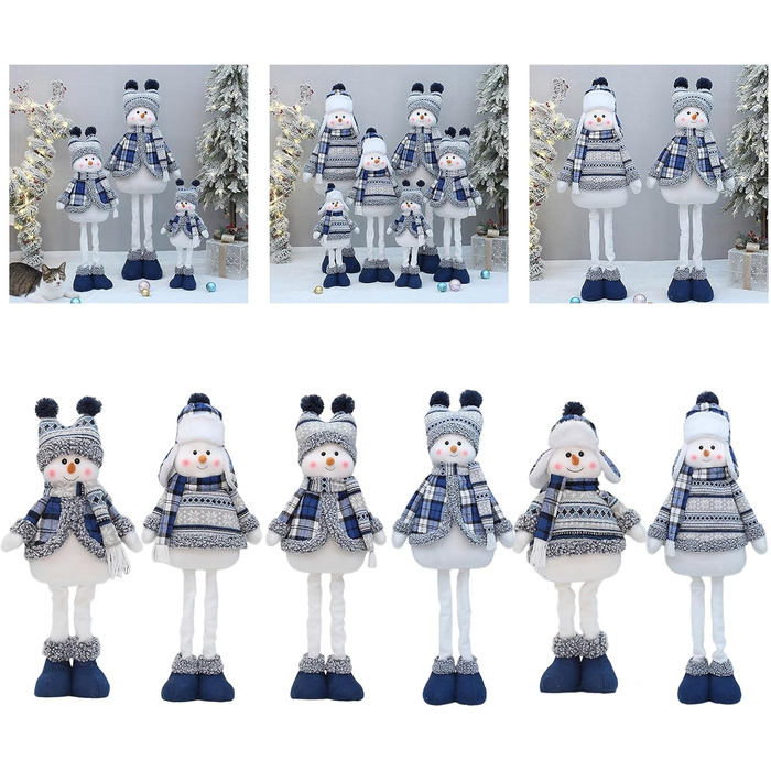 Чудова лялька-сніговик Aurgiarme