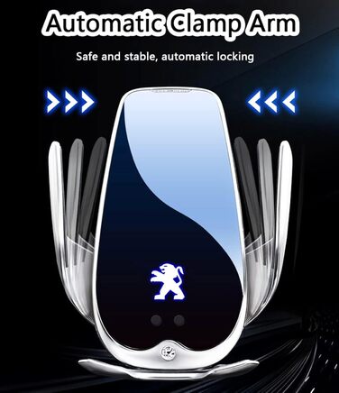 Автомобільний тримач мобільного телефону REDAEL для Peugeot 308 2016-2013, автомобільний тримач мобільного телефону, що обертаєтьс