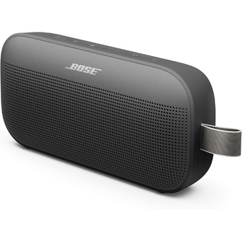 Портативна Bluetooth-колонка Bose SoundLink Flex (2-го покоління), портативна вулична колонка з реалістичним звуком, до 12 годин автономної роботи, пило- та водонепроникна, чорна