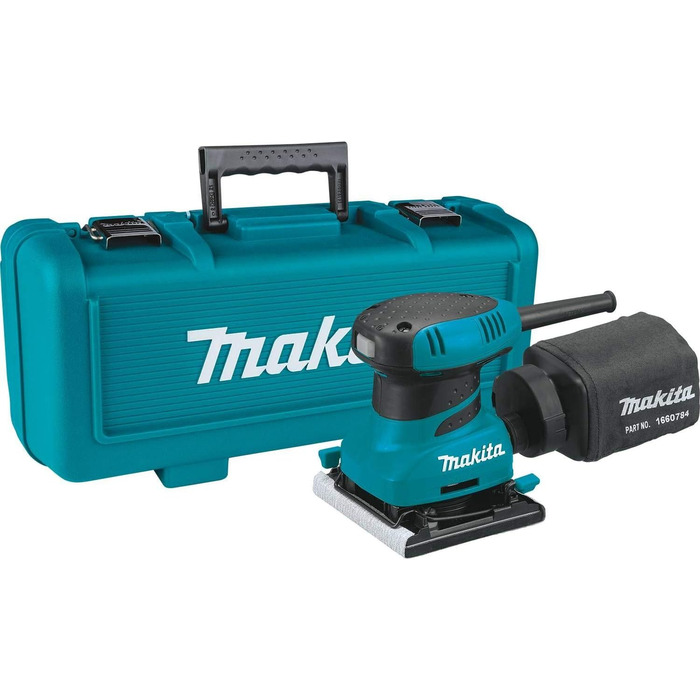 Шліфувальна машина Makita BO4556K, 200 Вт, 120 В