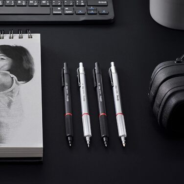 Механічний олівець Rotring Rapid PRO з висувним грифелем, 2,0 мм, чорний