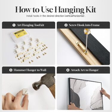 Чорно-біле абстрактне настінне мистецтво в стилі бохо в рамці, 3 шт. сучасні бежеве полотно, картини-витвори мистецтва для стін, чорні геометричні картини для вітальні, спальні, коридору, офісу, настінний декор 16x24 дюймів, 16&39 Ш x 24&39 В x 3 шт. геом