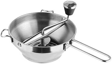 Кухонна м'ясорубка Dariokki з нержавіючої сталі, процідити і натерти на тертці та овочева, легко чиститься, довговічна якість